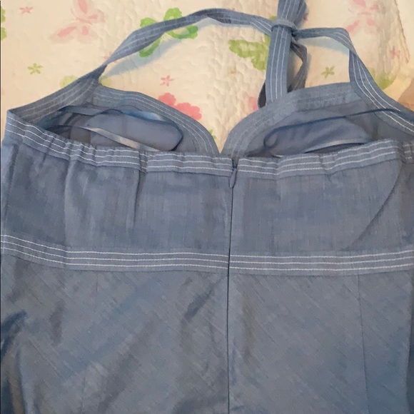 Blue halter dress NWT - Picture 4 of 4